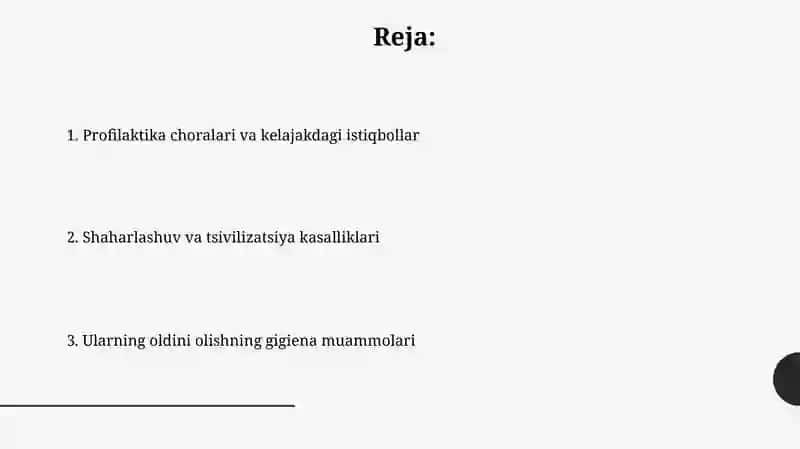 Urbanizatsiya va sivilizatsiya kasalliklari 2