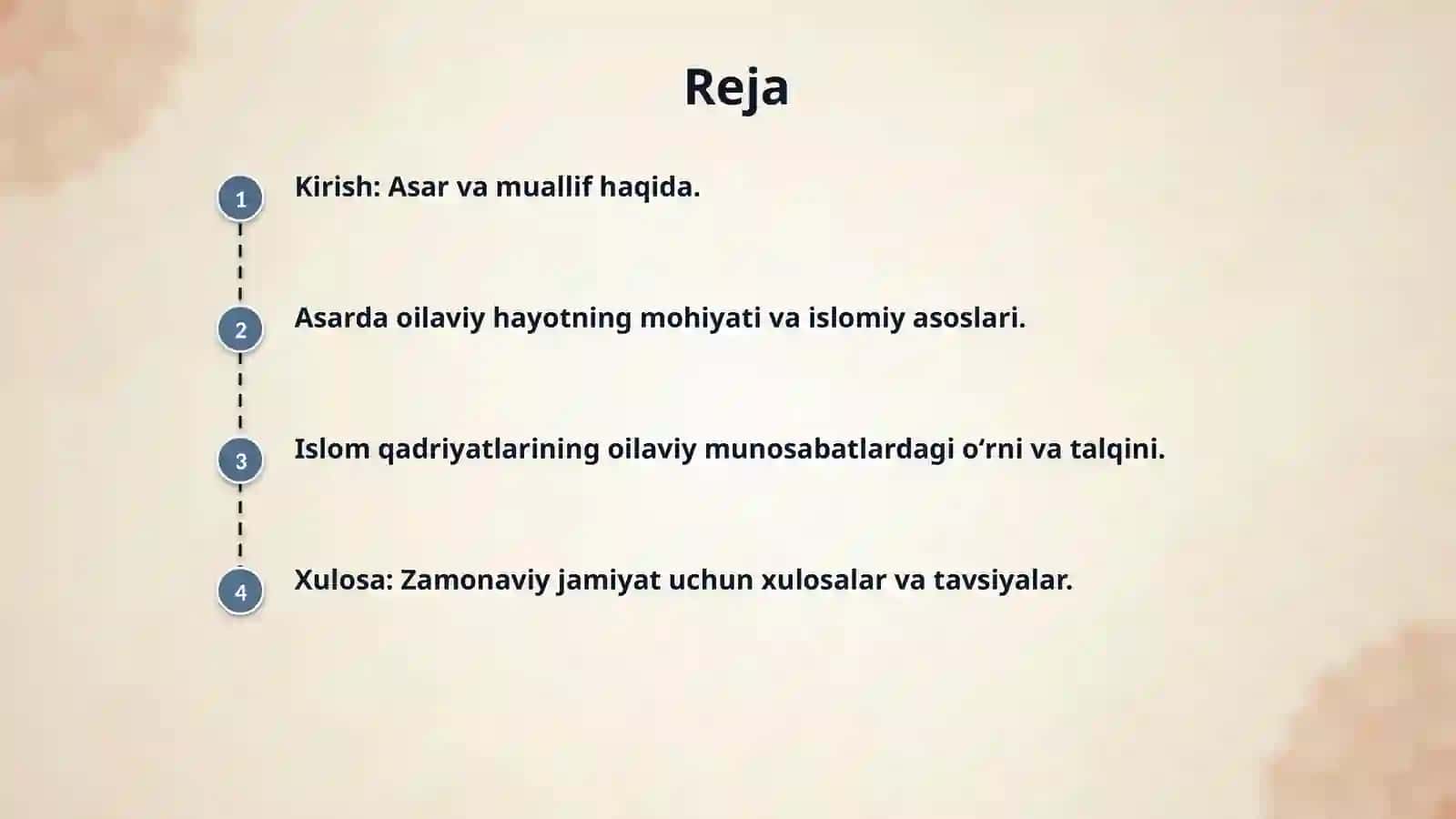 Shayx Muhammad Sodiq Muhammad Yusufning “Baxtiyor oila” asarida islom qadriyatlarining talqini 2