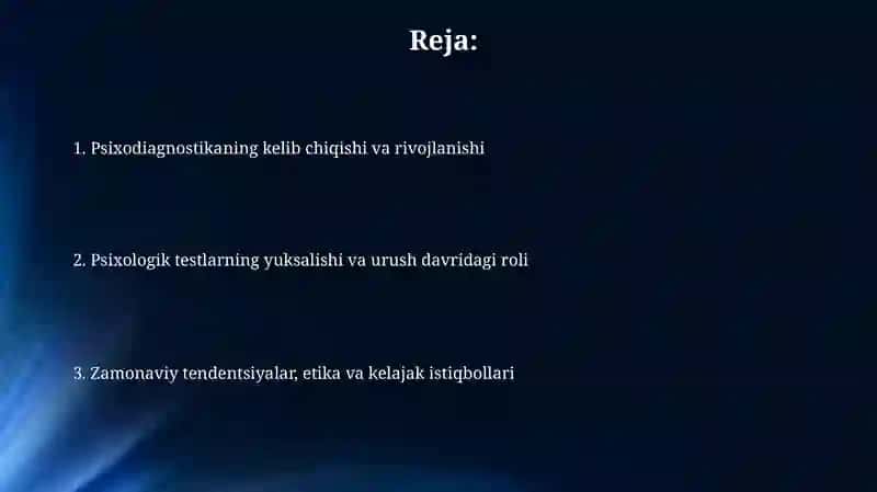 Psixadiagnostika tarixi 2