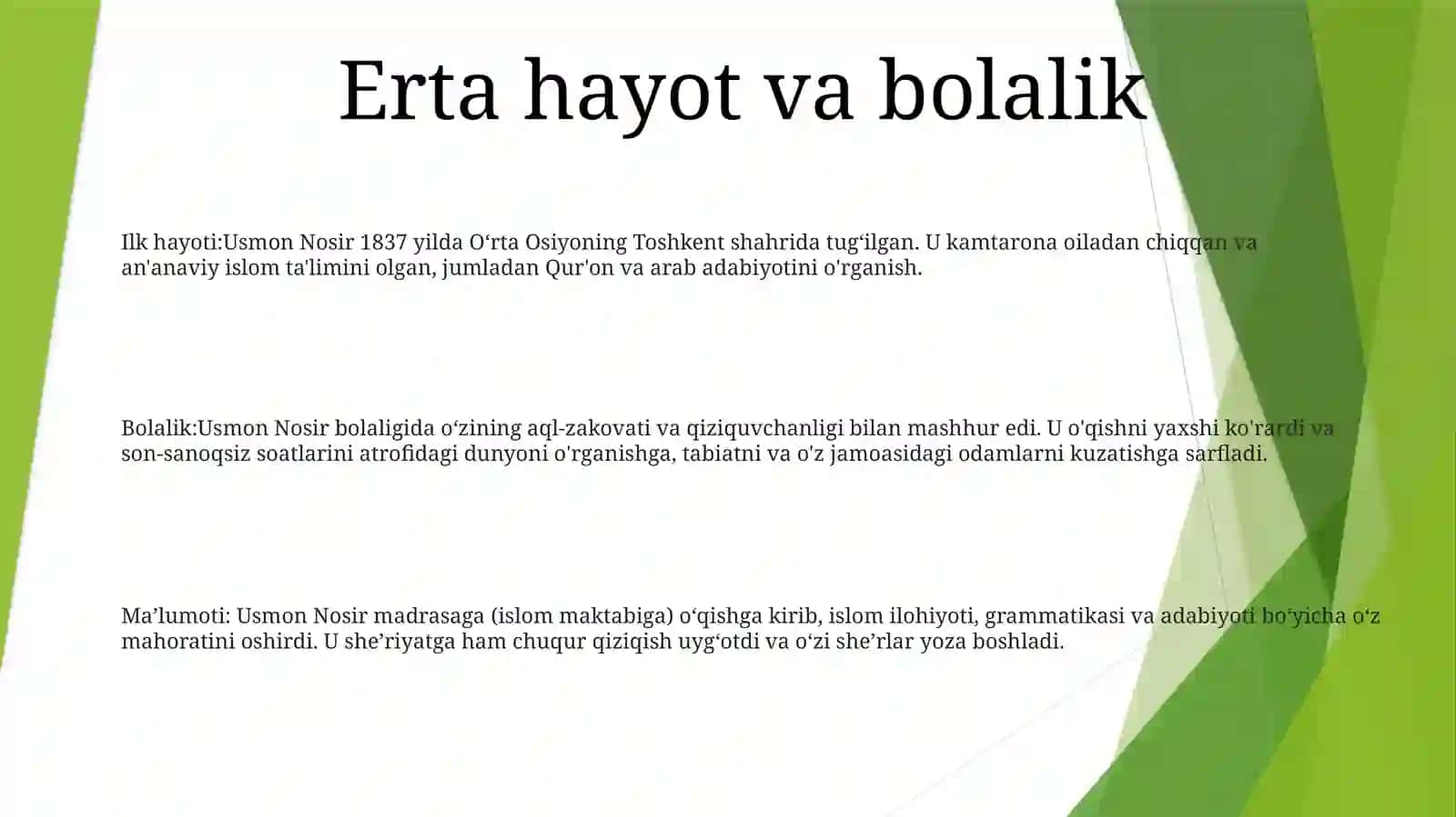 Usmon Nosir Ziddiyatli HayotiVaIjodi 2