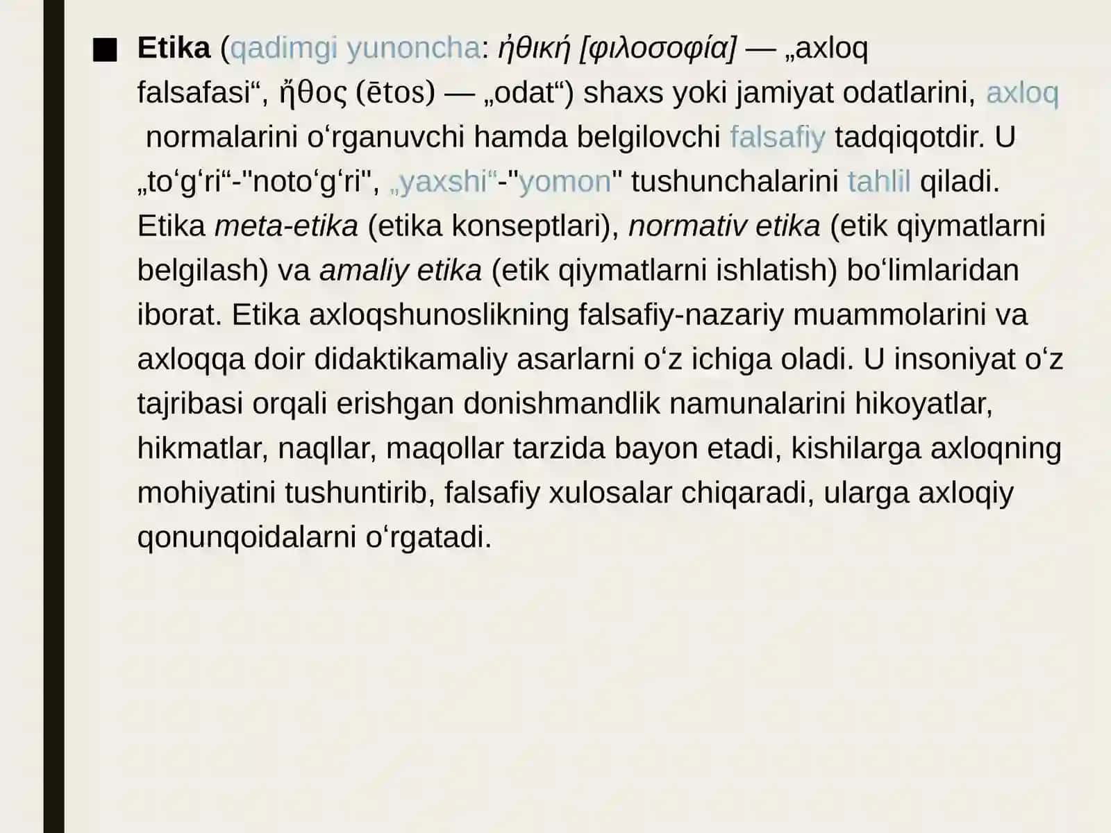Buyukmutafakkirlar etika kategoriyalari 2