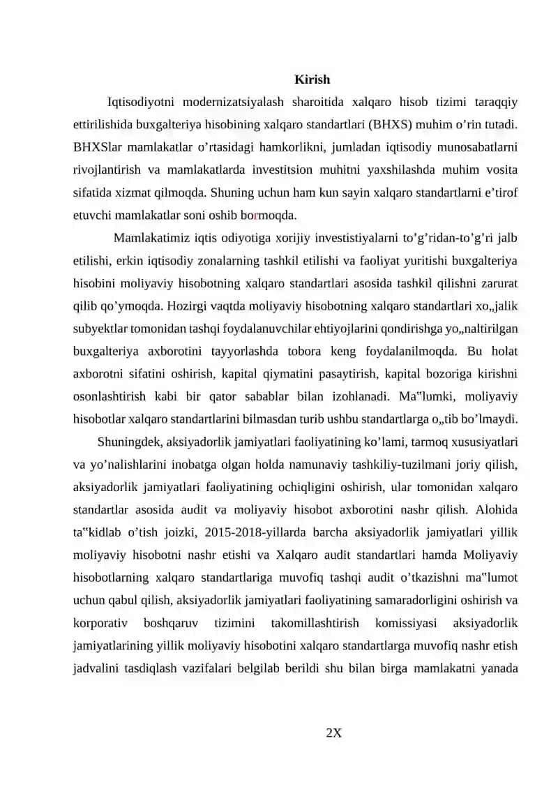 Moliyaviy hisobotning xalqaro standartlari 2