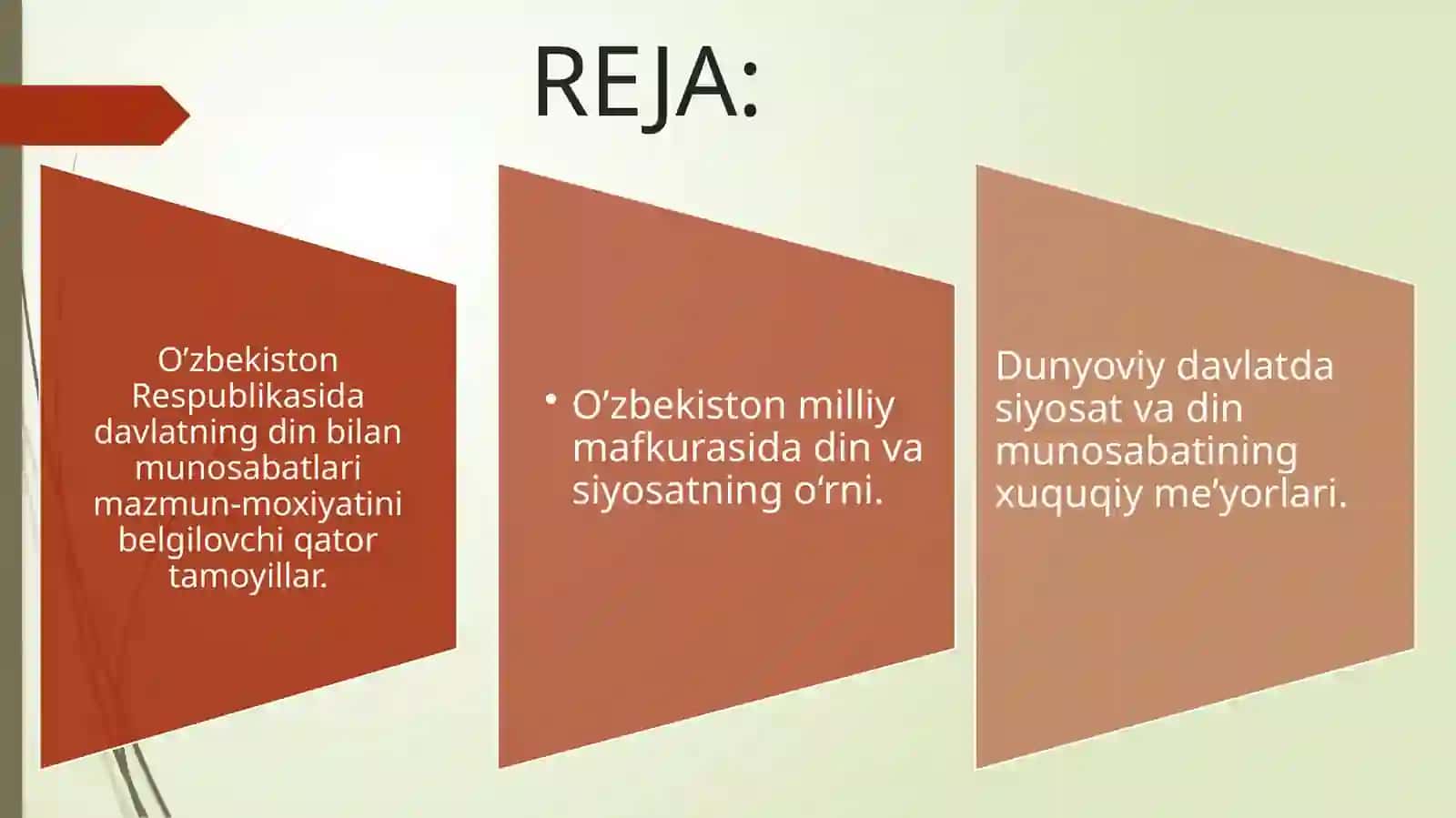 O’zbekistonda davlat va din munosabatlari 2