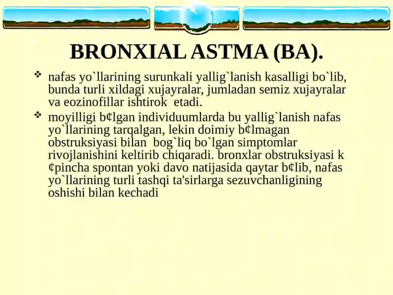 Bronxial astma 2
