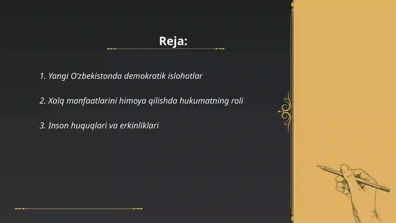Yangi O‘zbekistonda xalqchil va insonparvar davlat qurishning ijtimoiy-siyosiy ahamiyati 2