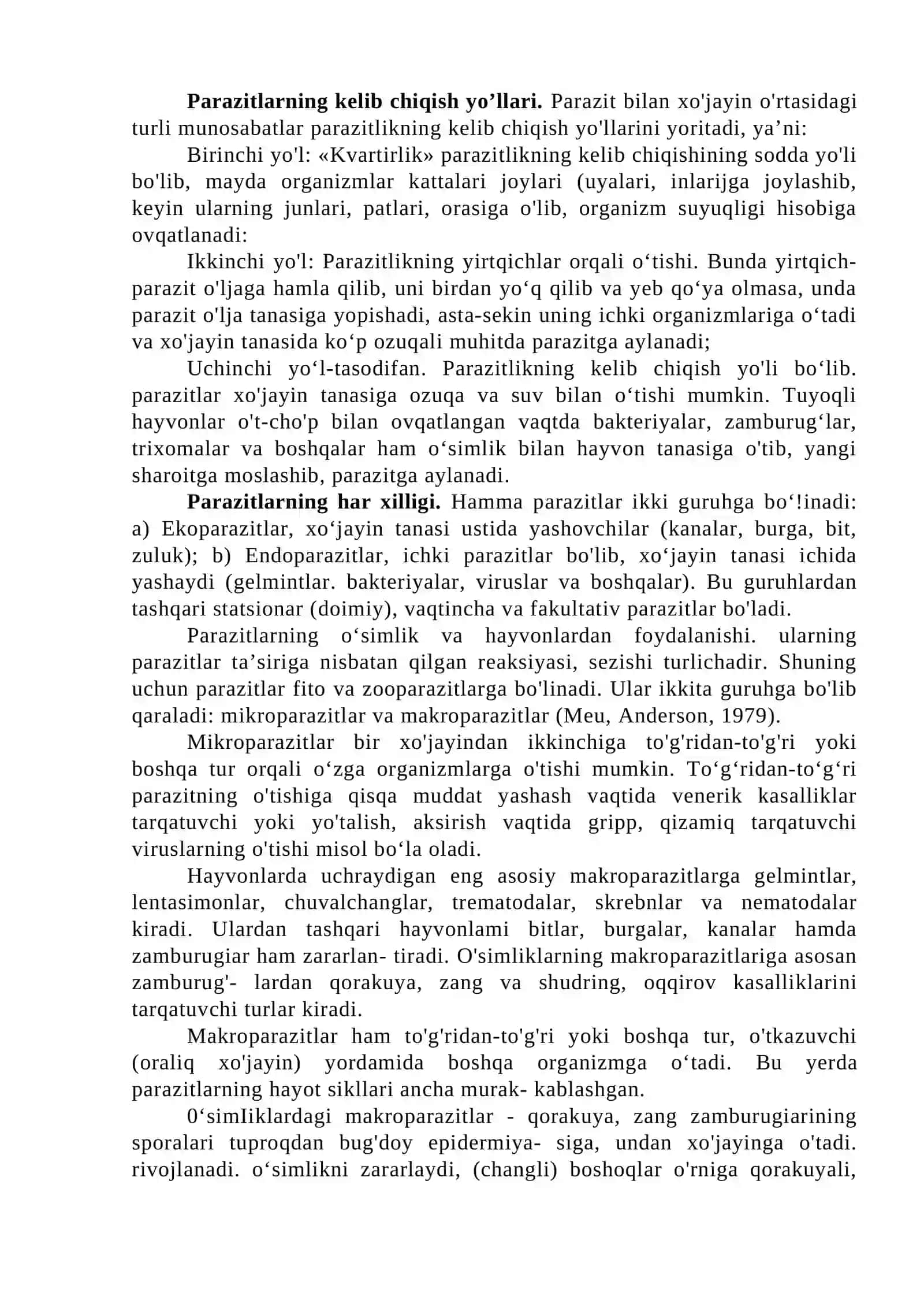 TIRIK ORGANIZMLAR HAYOT MUHITINING EKOLOGIYASI 2