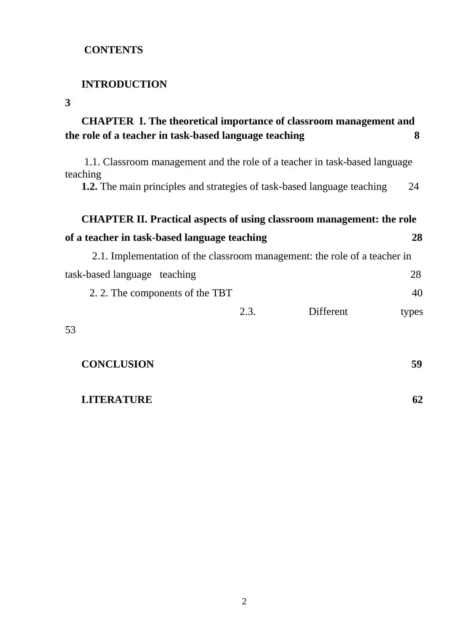 The role 0f a teacher in task-based language teaching 2