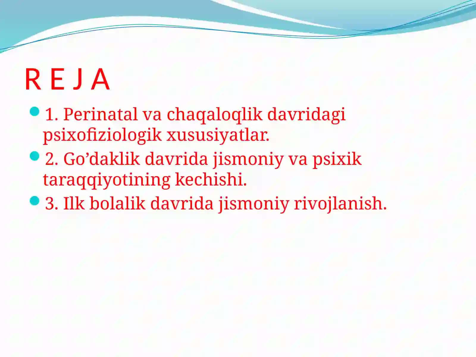 PERINATAL VA CHAQALOQLIK DAVRIDAGI PSIXOFIZIOLOGIK RIVOJLANISHIGA XOS XUSUSIYATLAR 2