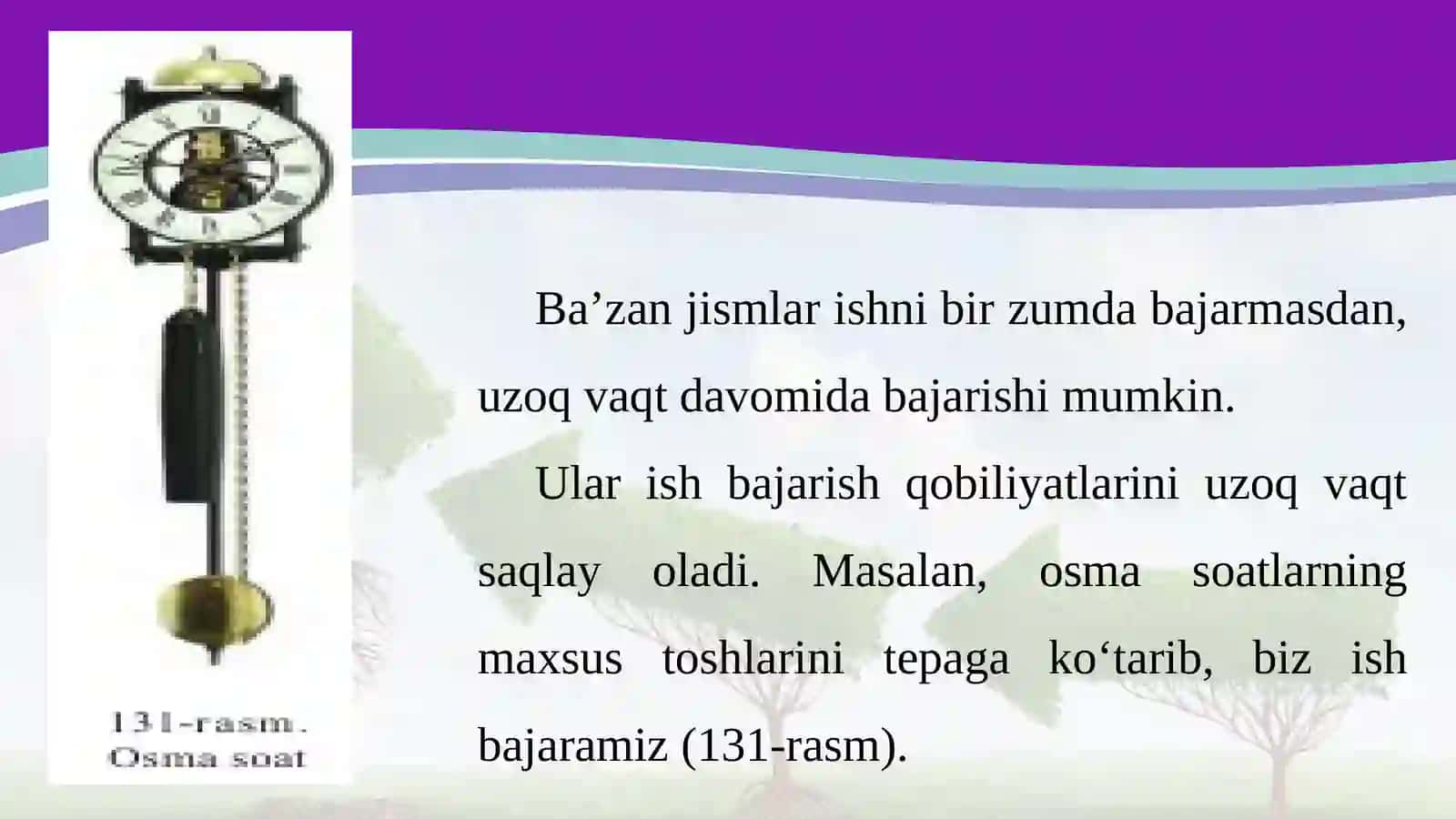 7-sinf Fizika fanidan Potensial energiya dars taqdimoti 2