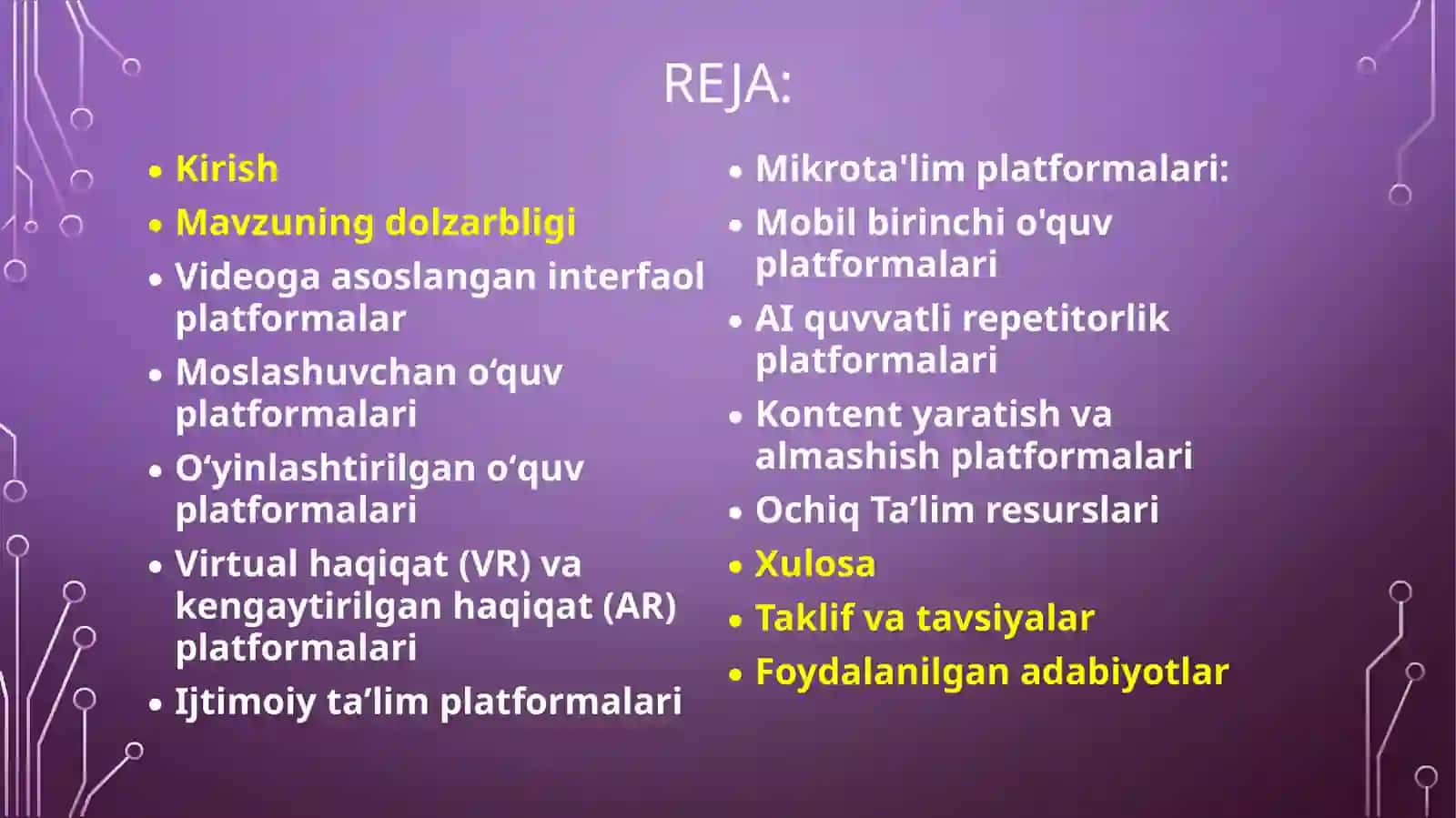 Zamonaviy, multimediyaviy ta’lim tizimlari 2