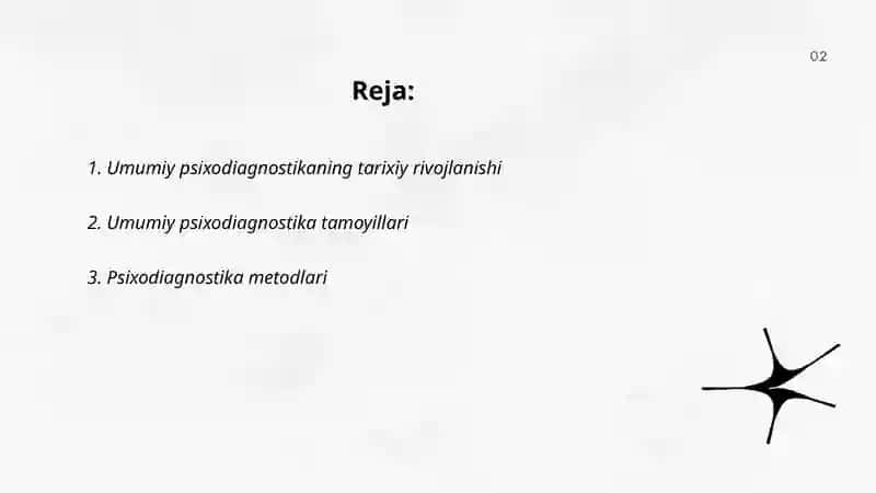 Umumiy psixodiagnostika 2