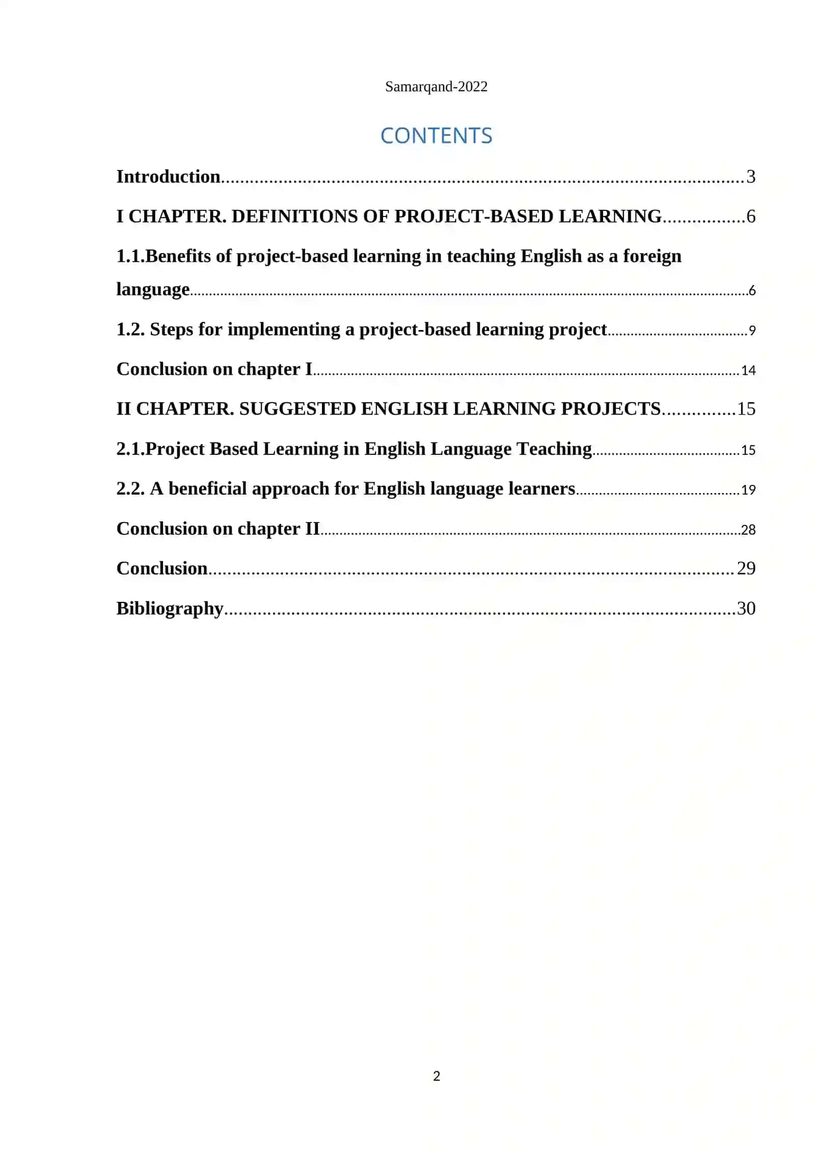 Course Work on Improving English Speaking Skills 2