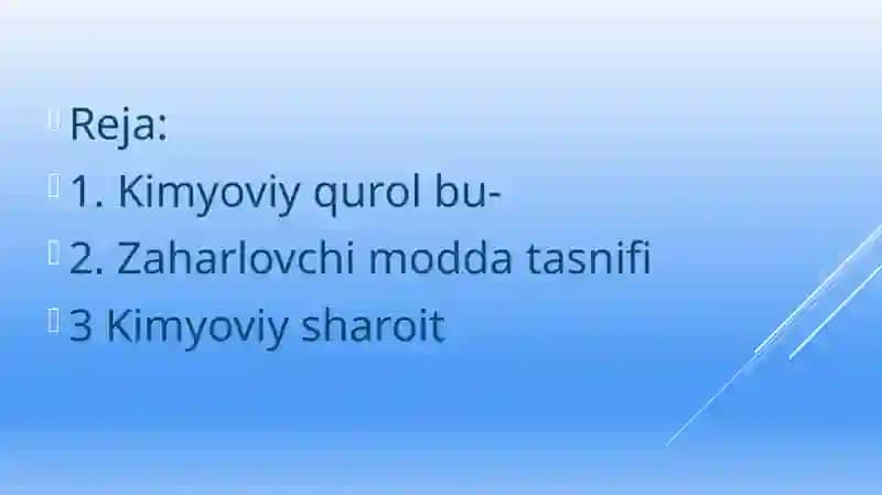 Kimyoviy qurol 2