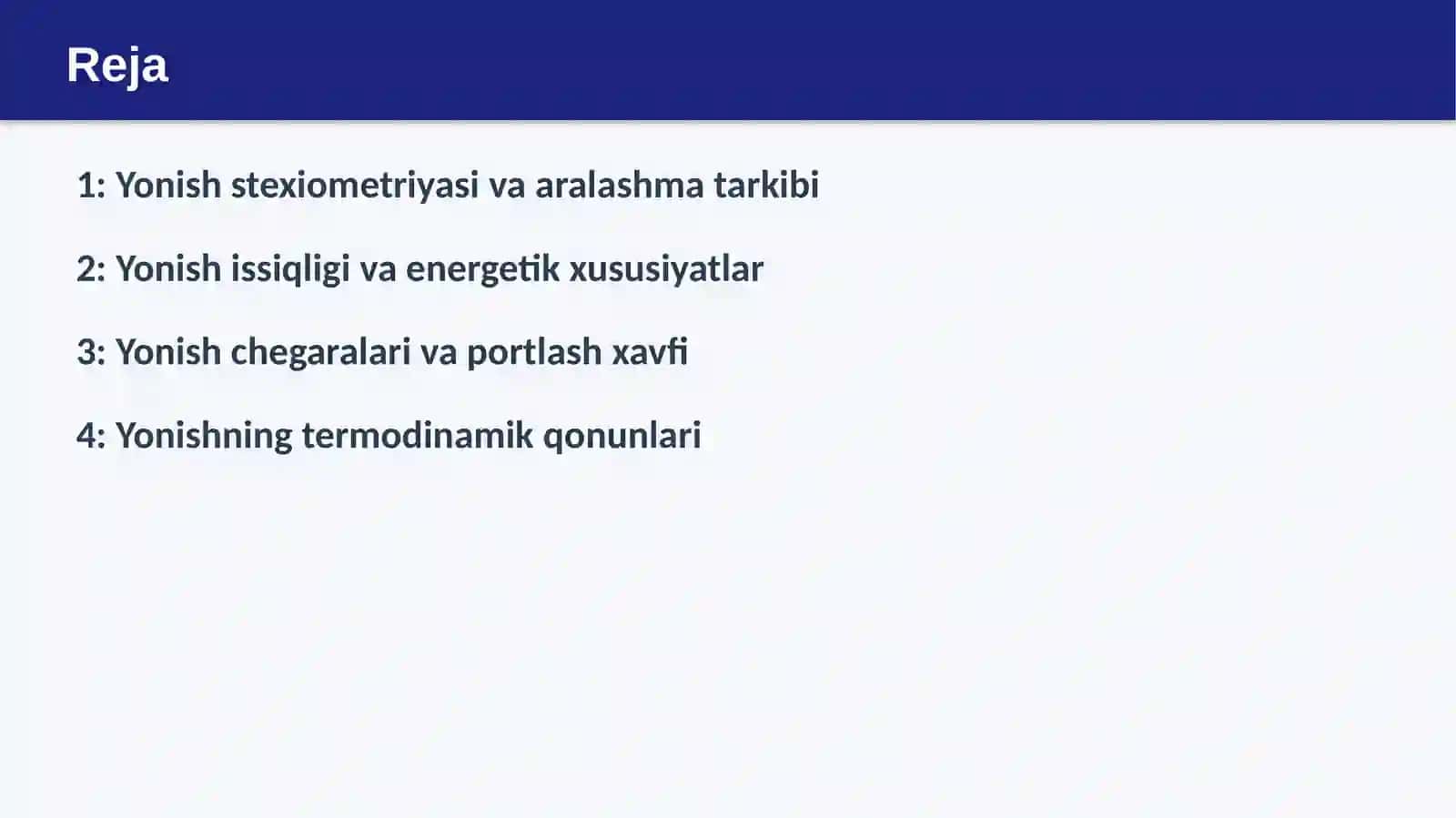 YONUVCHI ARALASHMALARNING QONUNLARI 2