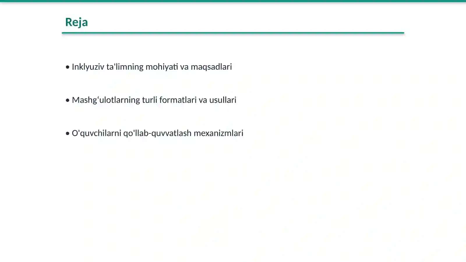Inklyuziv maktablarda olib boriluvchi mashg'ulotlar 2