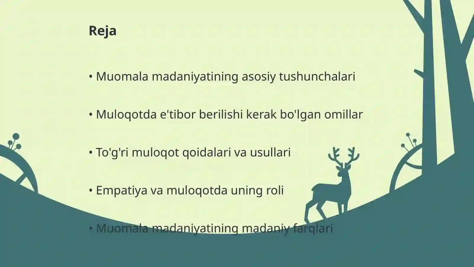 Muomala madaniyati va toʻgʻri muloqot qoidalari 2