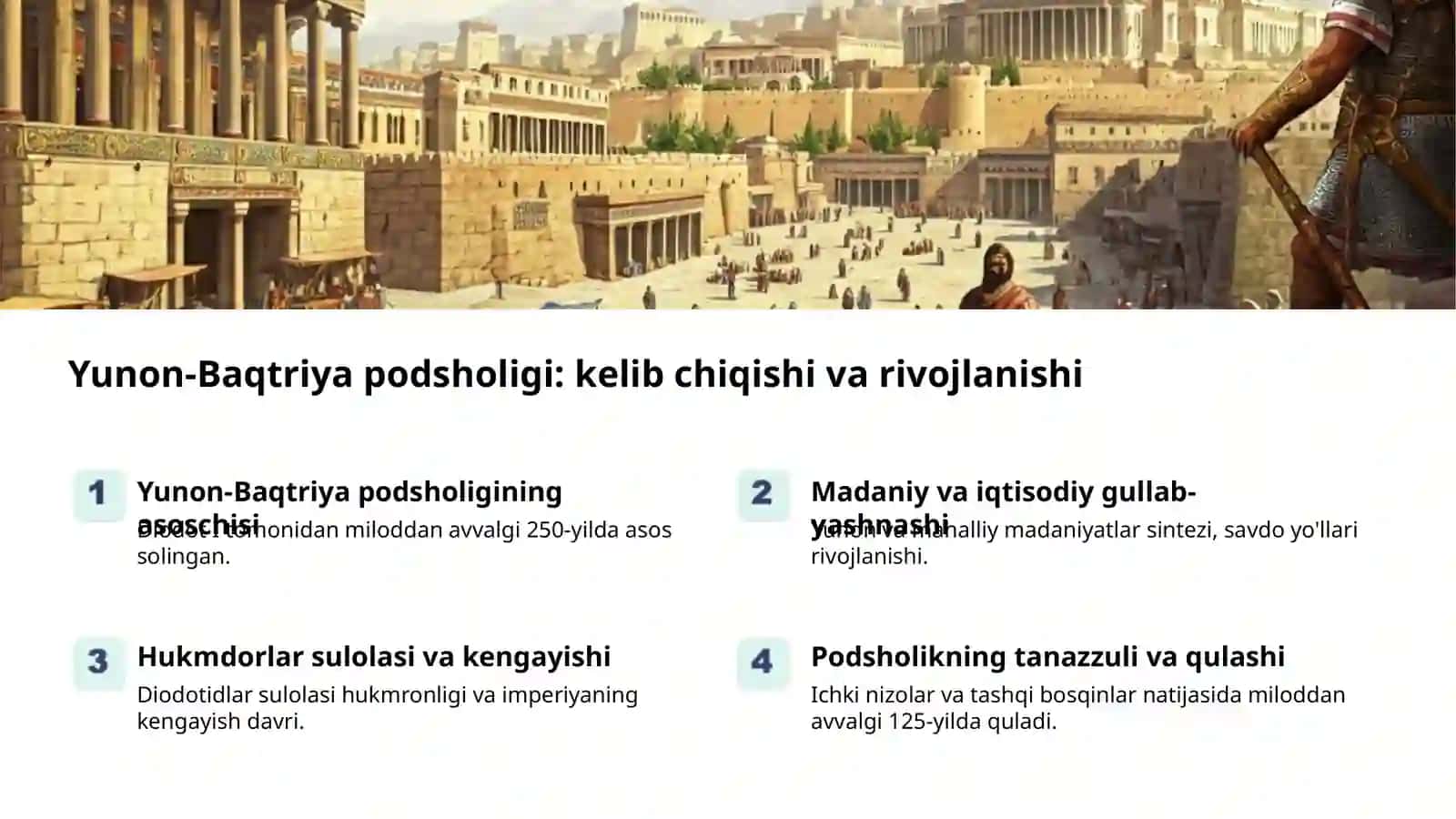 Salavkiylar va Yunon-Baqtriya: Qadimgi podsholiklar 2