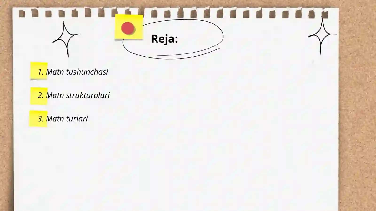 Matn va uning turlari 2