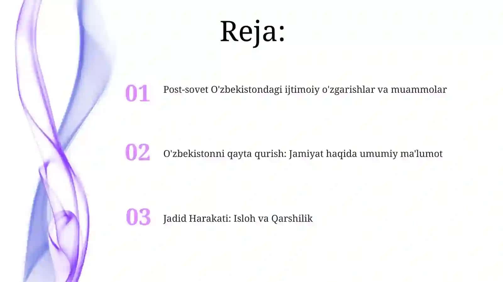 Jadid Harakati: Isloh va Qarshilik 2