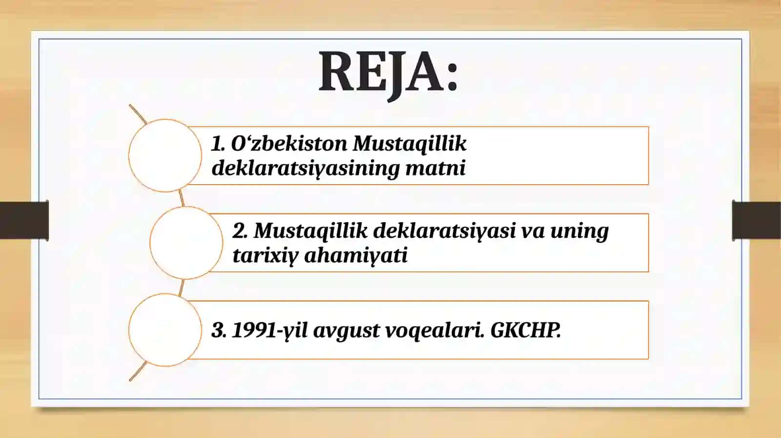 MUSTAQILLIK DEKLARATSIYASI VA UNING TARIXIY AXAMIYATI 2