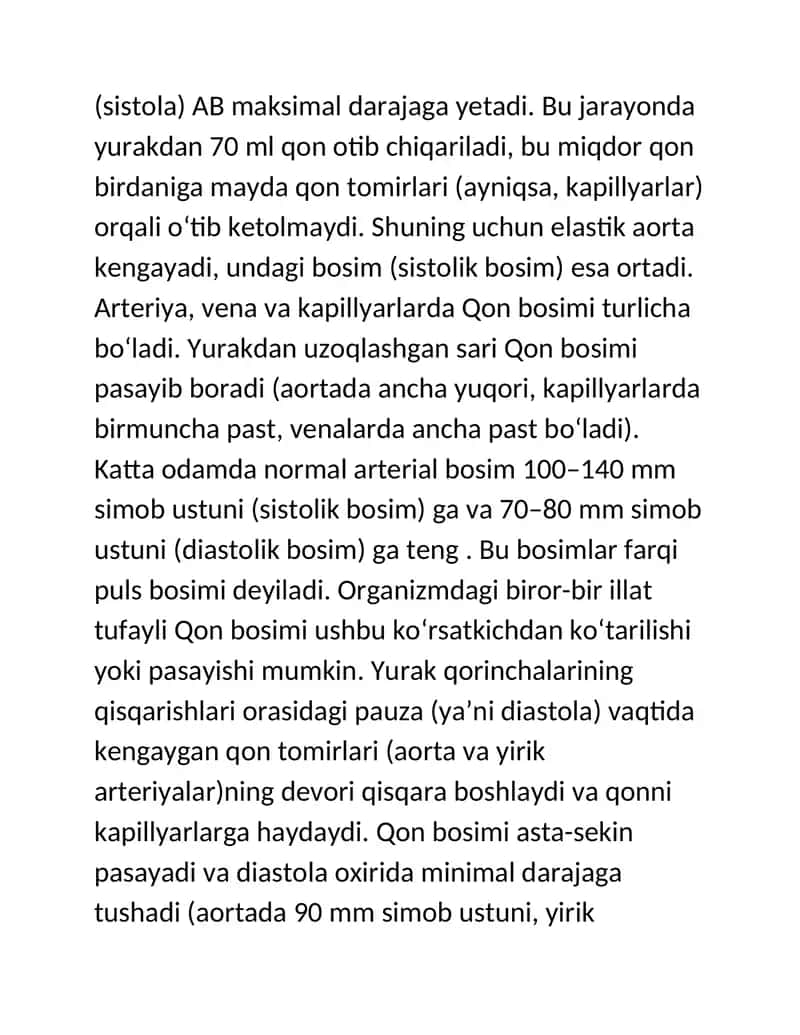 Qon bosimi 2