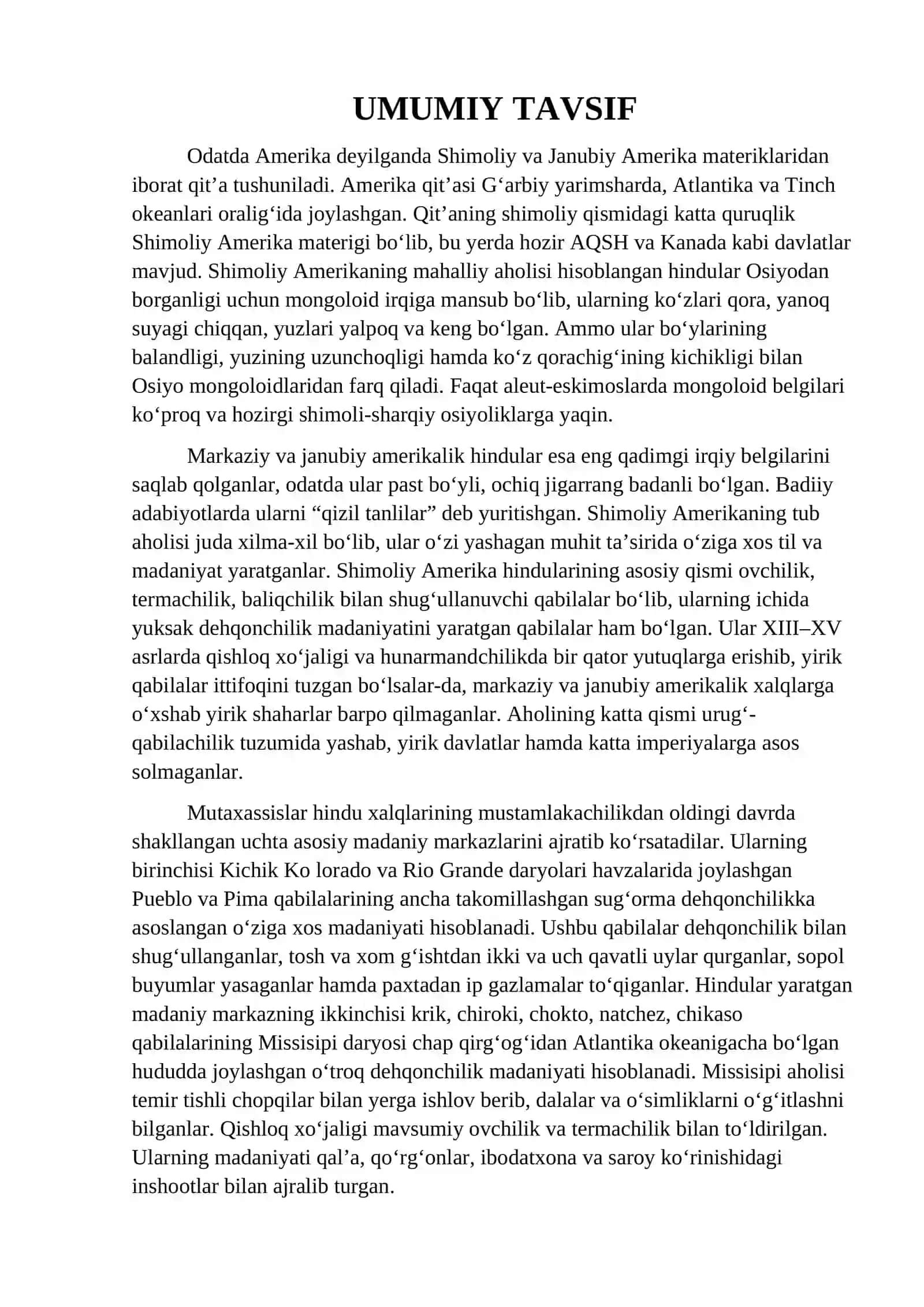 O‘rta asrlarda Amerika xalqlari 2