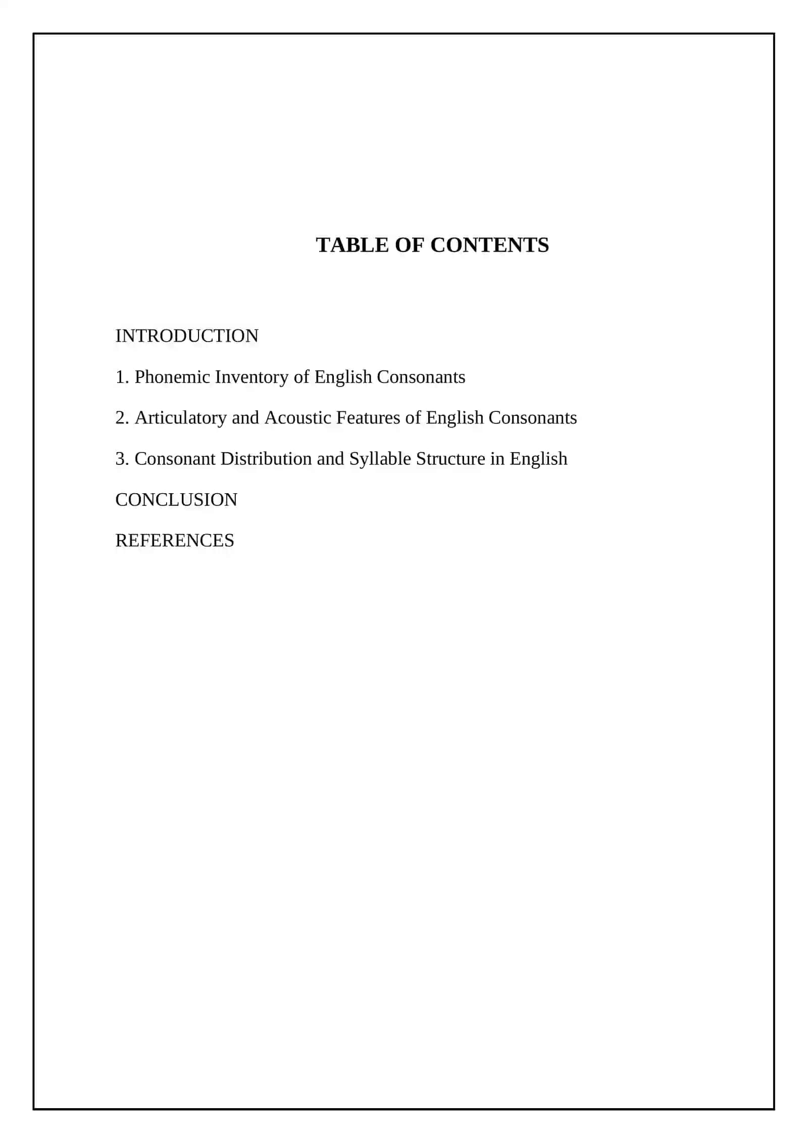 The system of consonant in English 2
