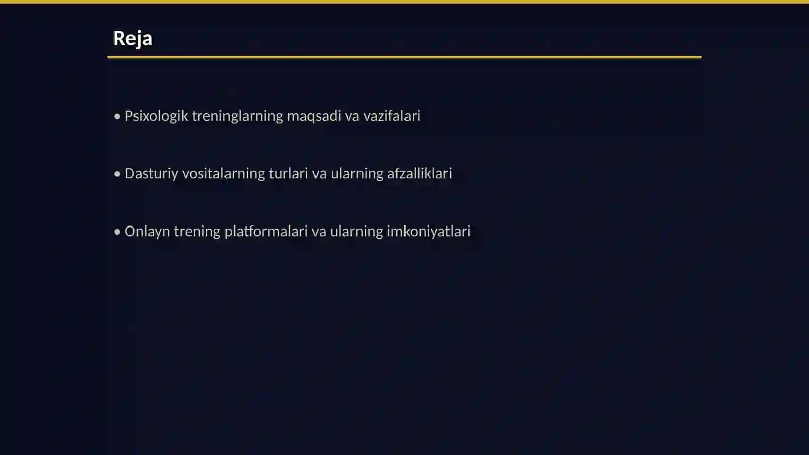 Psixologik treninglarni tashkil etishda dasturiy vositalardan foydalanish 2