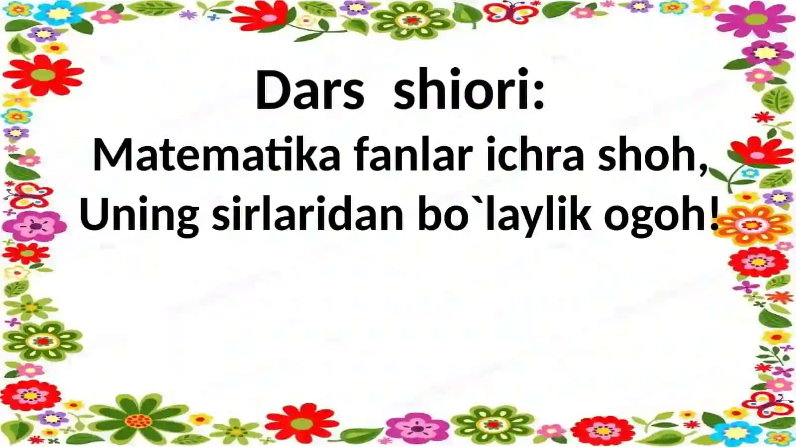 1000ichidasonlarniqo`shishusullari 2