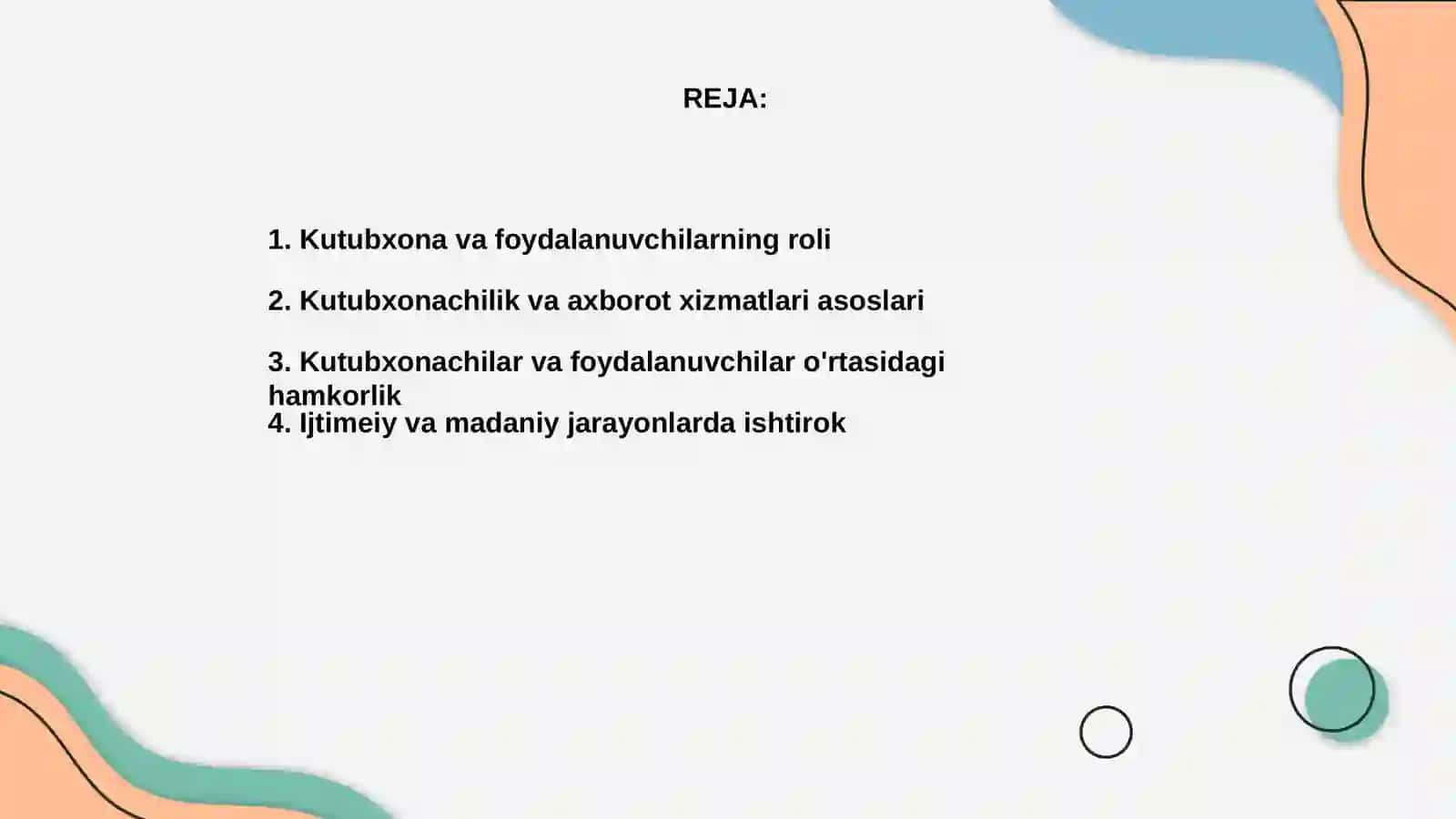 Kutubxonachi va foydalanuvchilar 2