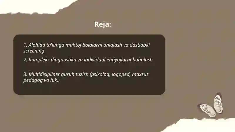 Kompleks ta'limni amalga oshirishning asosiy bosqichlari 2