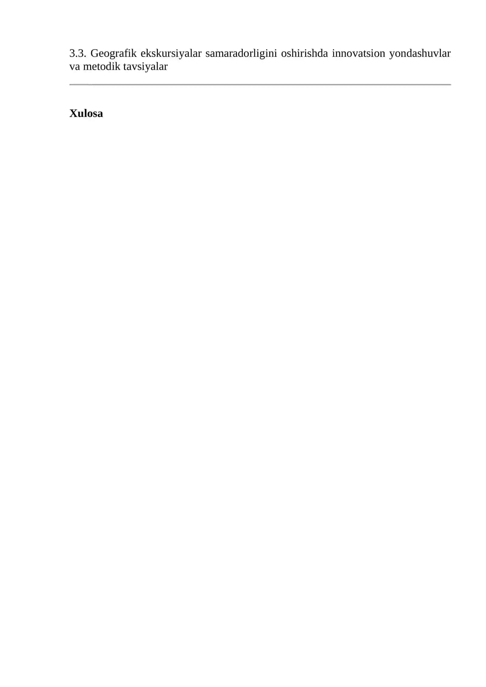 Geografik ekskursiyalarni tashkil qilish usullari 2