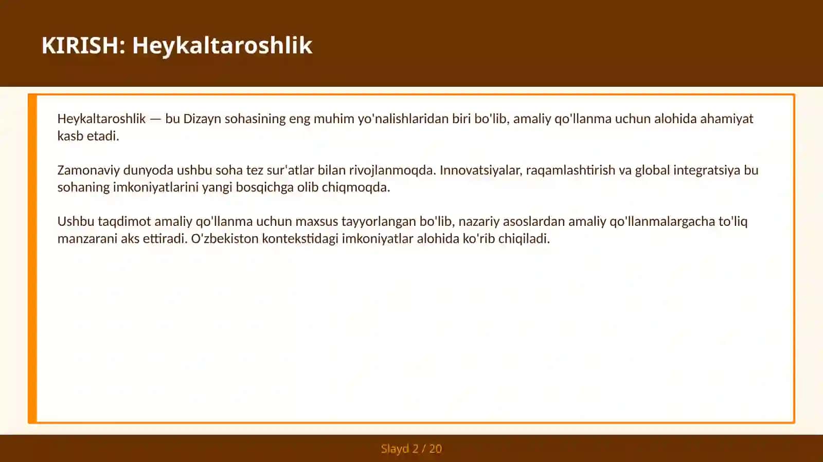 Heykaltaroshlik 2