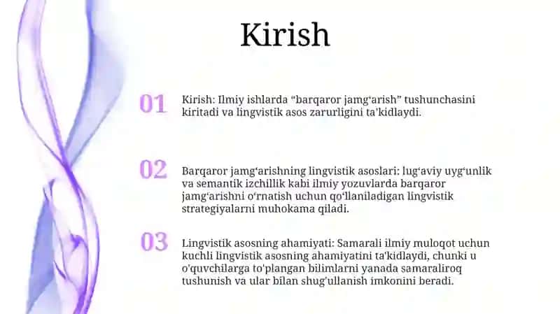 Ilmiy Asarlardagi Barqaror Birikmalarning Lingvistik Bazasini Yaratish 2