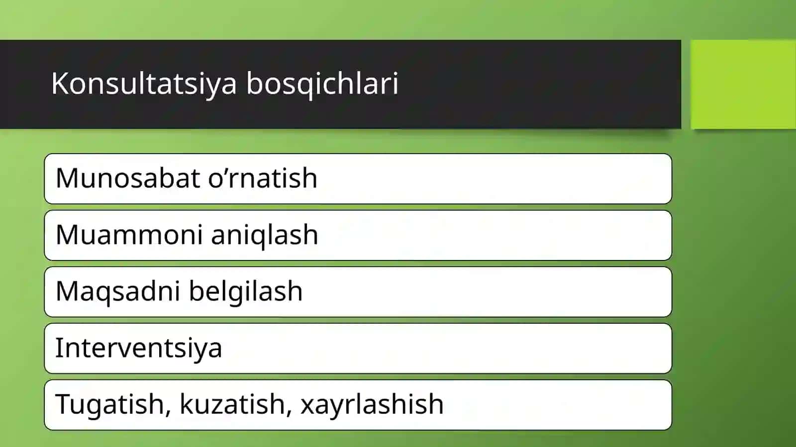 Konsultatsiyabosqichlari 2