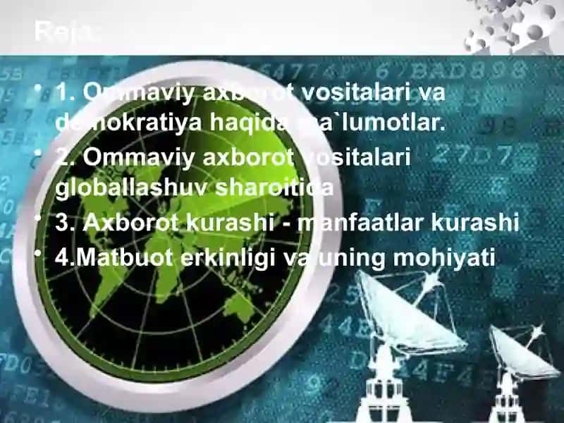 Ommaviy axborot vositalari va demokratiya 2