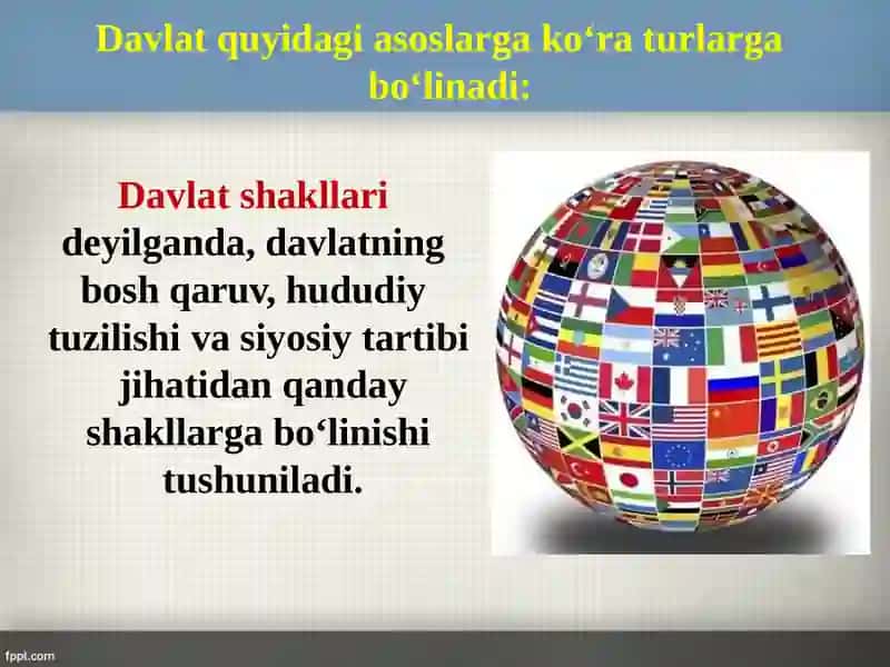 Davlatningboshqaruvshakli 2