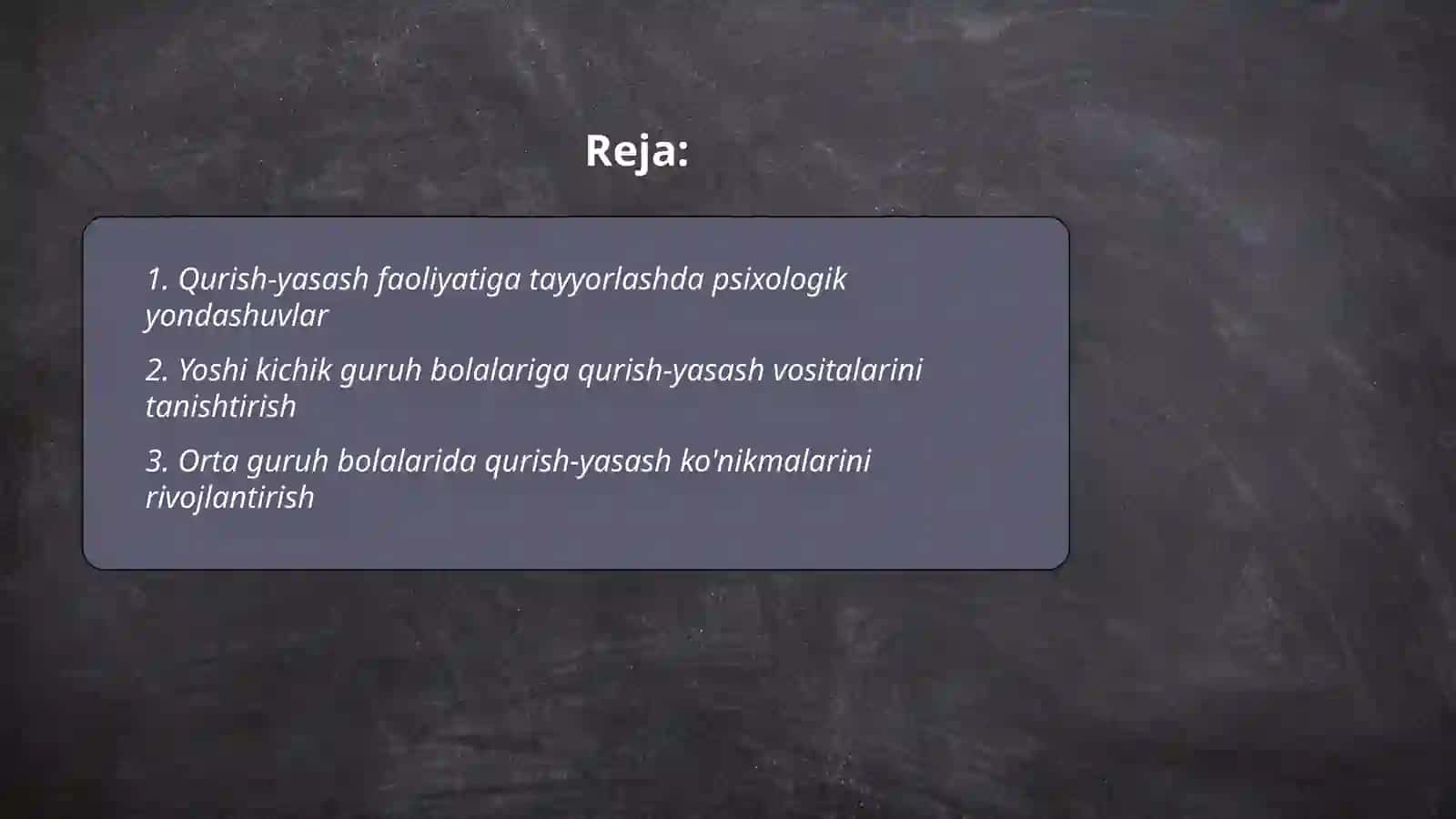 Turli yosh guruhlarda qurish-yasash metodlari 2