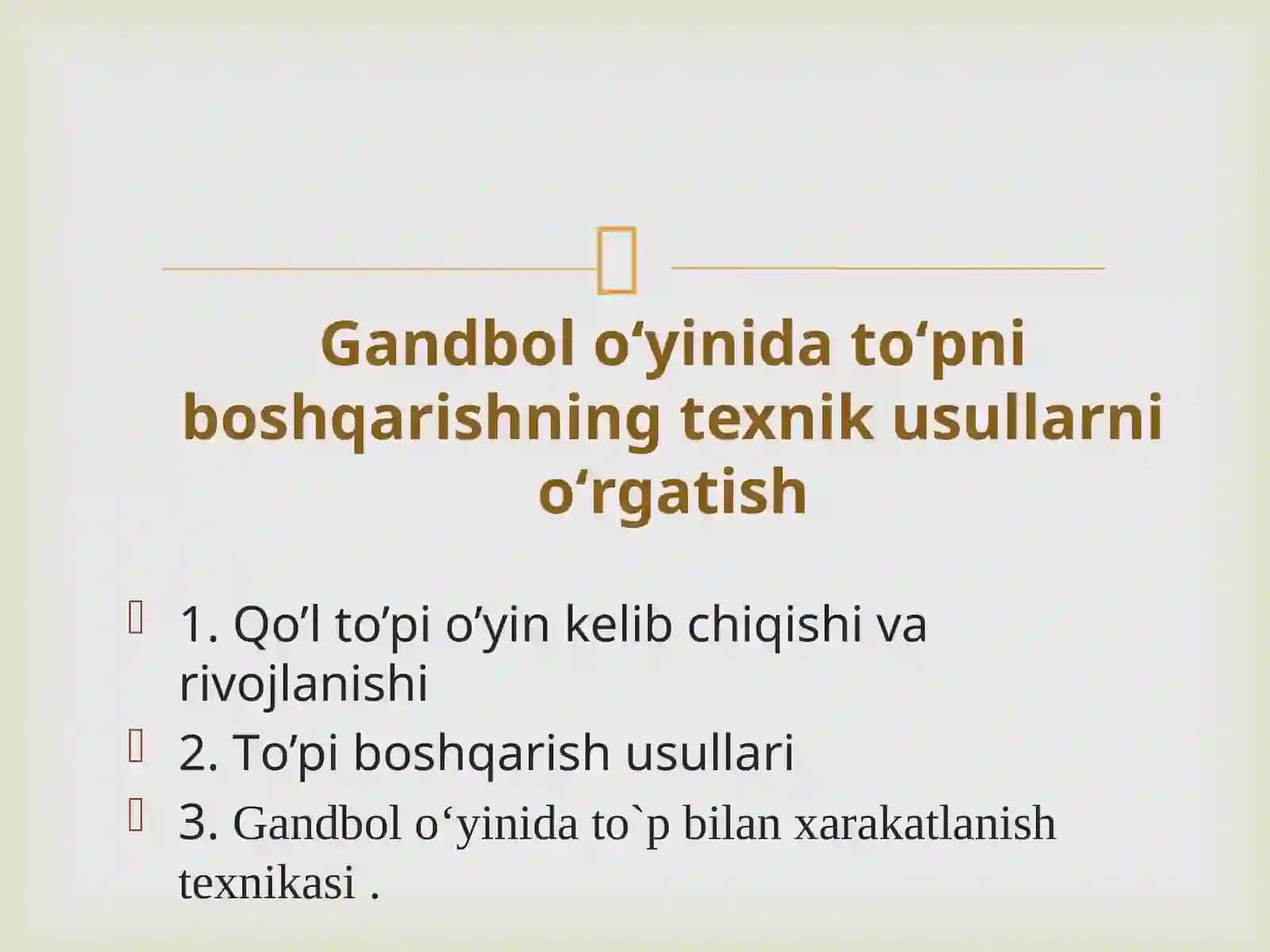 SARDORBEKNING SPORT O'YINLARI VA UNI O'QITISH METODIKASI 2