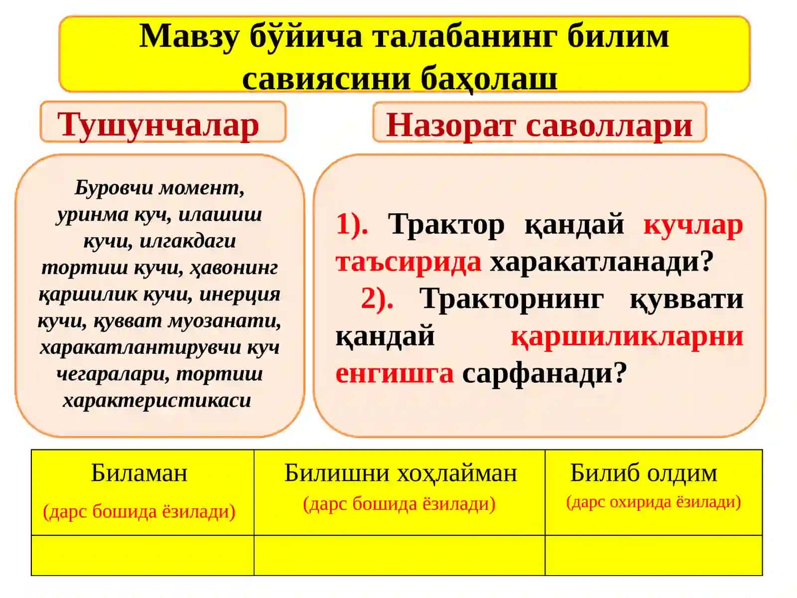 Тракторни ҳаракатлантирувчи куч чегараларининг ошириш йўллари 2
