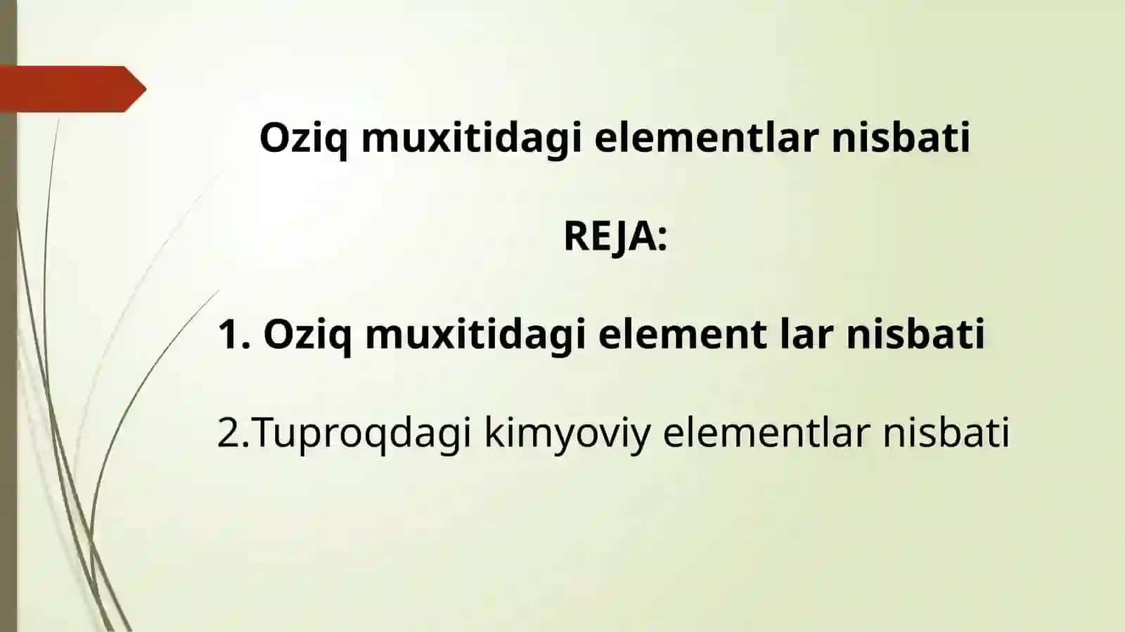 O'simliklar ozuqlanishi va o'g'it 2