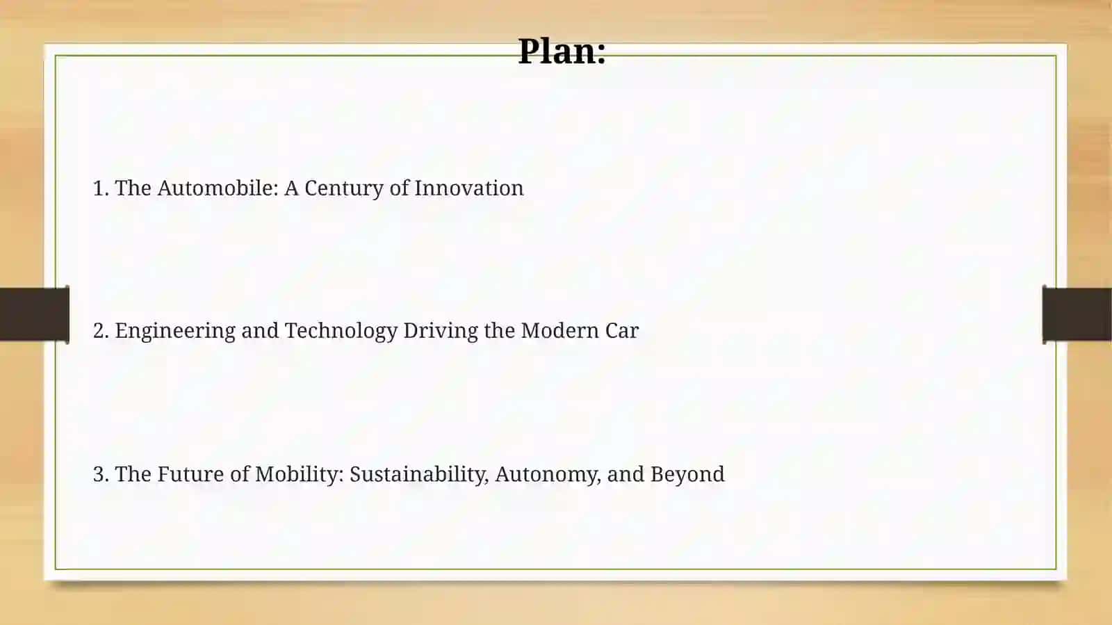 Automobile: A Century of Innovation 2