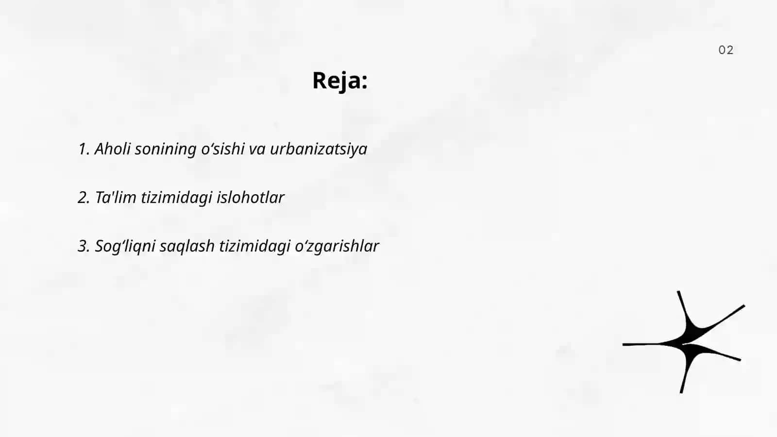 Oʻzbekiston Respublikasidagi ijtimoiy oʻzgarishlar 2