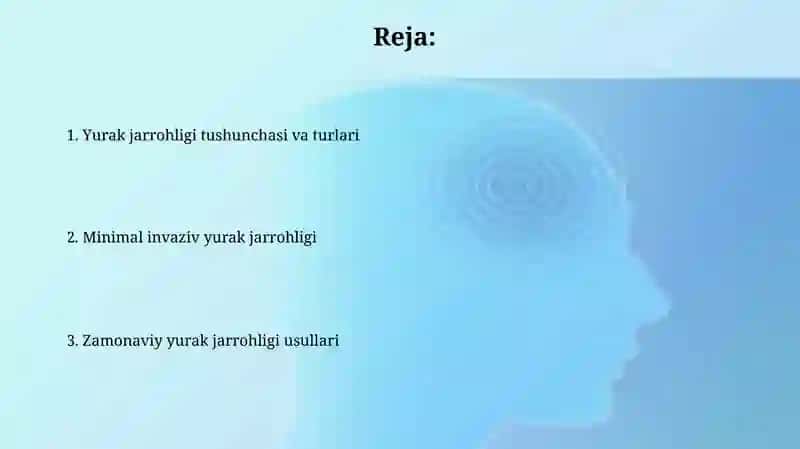 Yurak jarrohligi turlari 2