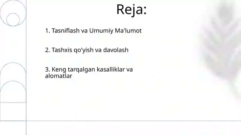 Aminokislatalar almashinuvi tuğma kasalliklari 2
