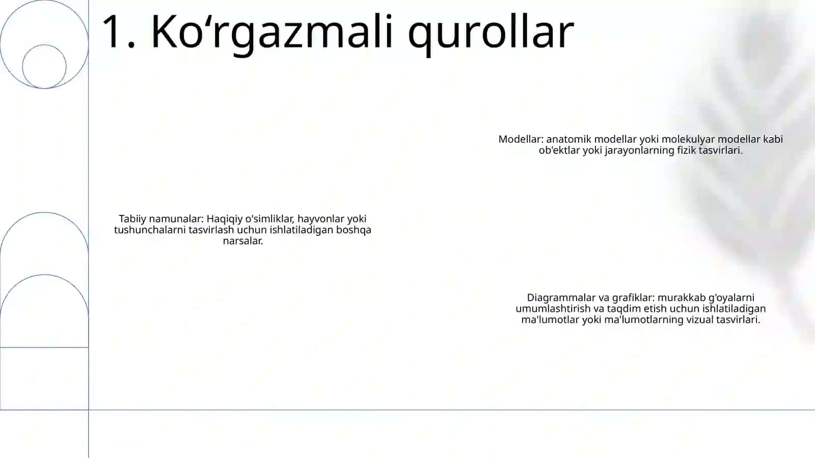 Biologiya OʻQitish Vositalarining Turlari Va Ularning OʻZaro BogʻLiqligi 2