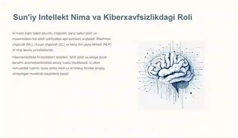 AI va Kiberxavfsizlik: Kelajakning Himoya Fronti 2