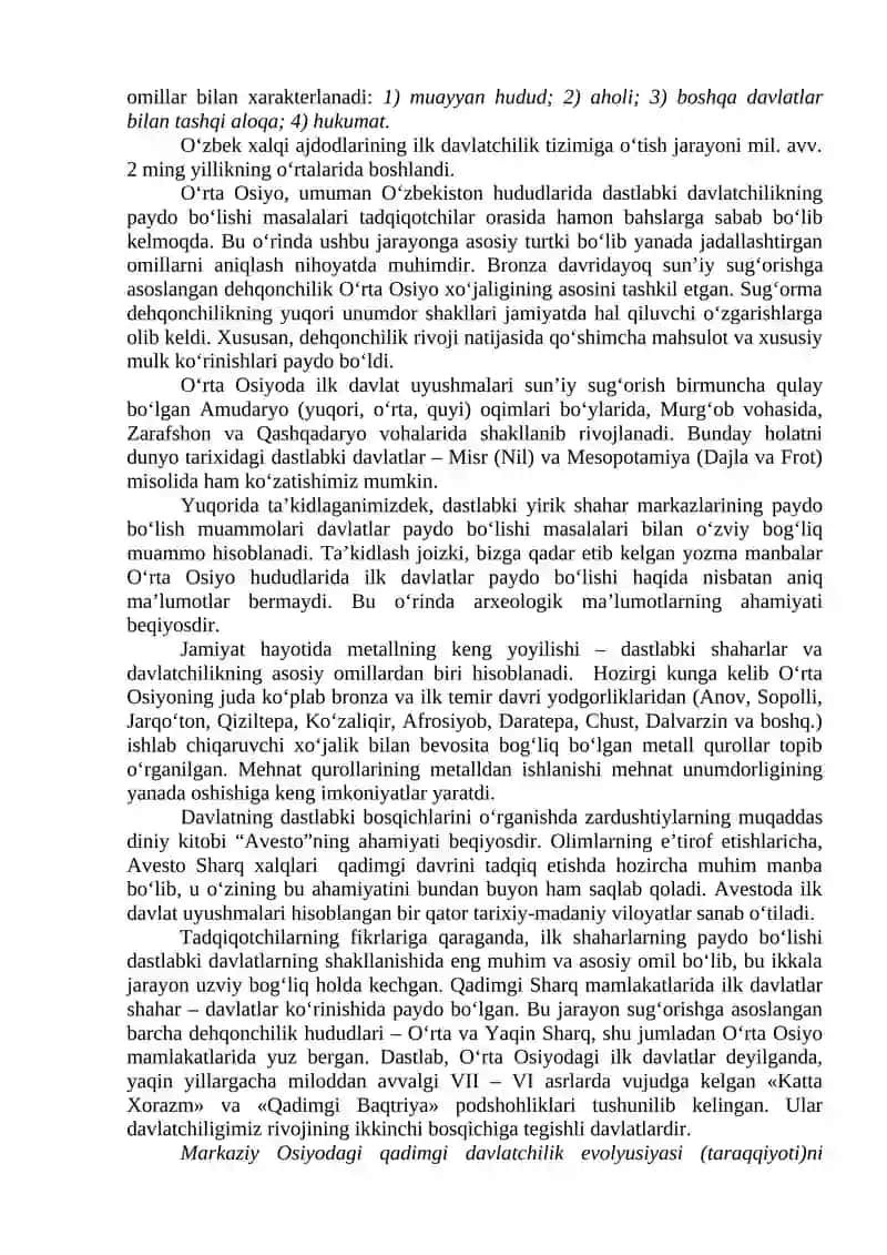 O‘zbekistonda mustaqillik g‘oyalarining tarixiy asoslari 2
