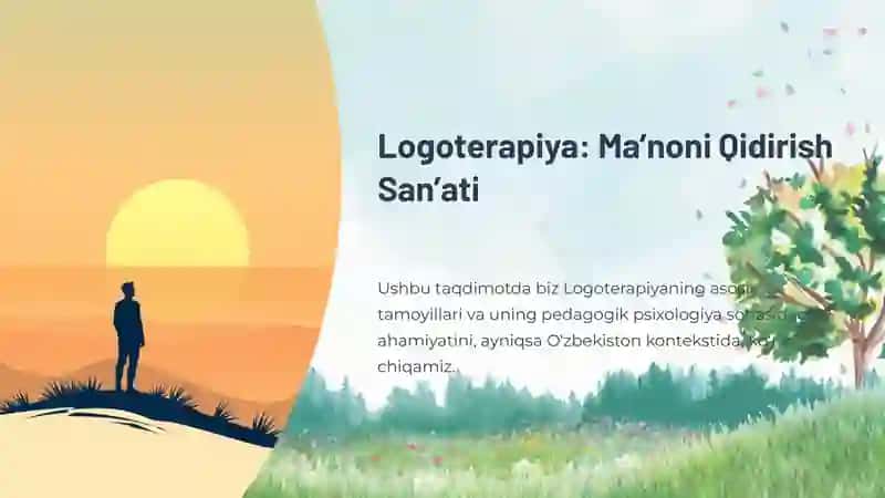 Logoterapiya: Ma’noni Qidirish San’ati 2