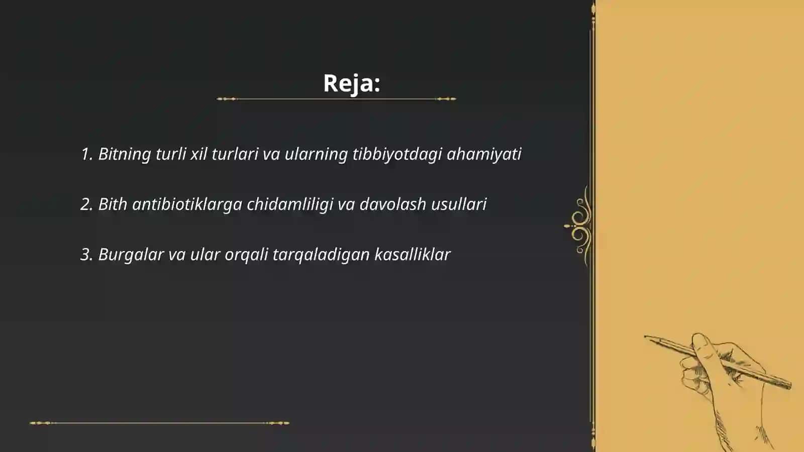 Tibbiyotda ahamiyatga ega bo'lgan hasharotlar 2